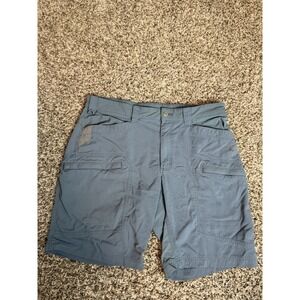 Duluth Alaskan Hardgear Mens 36 Quickhatch Cargo Shorts Gray Utility Hike Casual